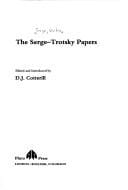 The Serge--Trotsky papers