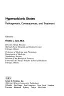 Hypercalciuric states
