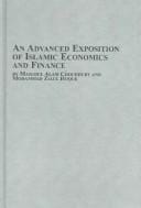 An advanced exposition of Islamic economics and finance