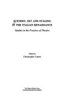 Scenery, set, and staging in the Italian Renaissance