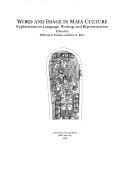 Word And Image In Maya Culture