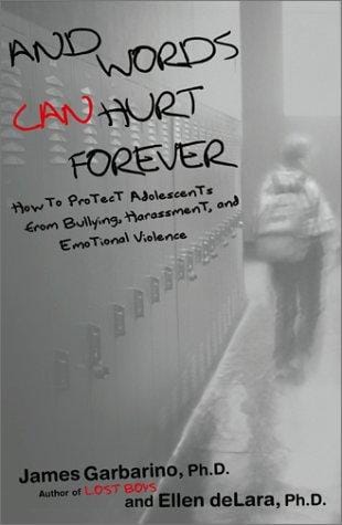 And words can hurt forever