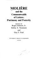 Molière and the commonwealth of letters