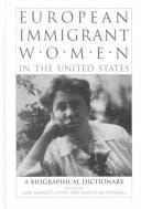 European immigrant women in the United States