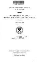 The East Asian dilemma