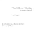 The ethics of making: The forming rayons of John Heward = L'ethique de l'execution
