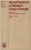 World patterns of modern urban change