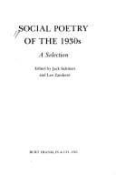 Social poetry of the 1930s