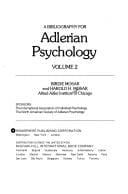 A bibliography for Adlerian psychology
