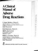 A Clinical manual of adverse drug reactions