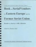 Book and serial vendors for Eastern Europe and the former Soviet Union