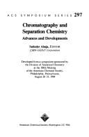 Chromatography and Separation Chemistry
