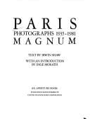 Paris/Magnum, photographs 1935-1981