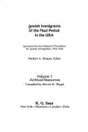 Jewish immigrants of the Nazi period in the USA