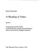 A Reading of Ashes