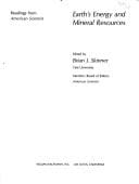 Earth's energy and mineral resources