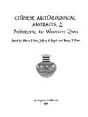 Chinese archaeological abstracts