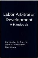 Labor arbitrator development