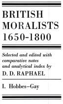 British moralists, 1650-1800