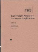 Lightweight alloys for aerospace application