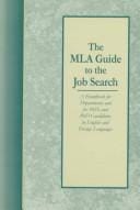 The MLA guide to the job search
