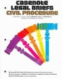 Civil Procedure (Casenote Legal Briefs)