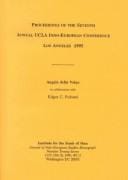 Proceedings of the 7th UCLA Indo-European Conference, Los Angeles, 1995 (Journal of Indo-European Studies)