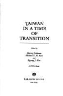 Taiwan in a time of transition