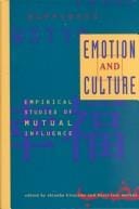 Emotion and culture
