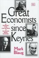 Great economists since Keynes