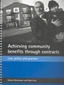 Achieving Community Benefits Through Contracts