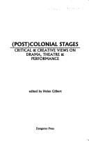 (Post) colonial stages