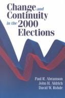 Change and continuity in the 2000 elections