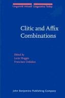 Clitic and affix combinations