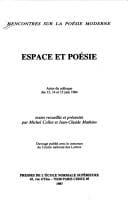Espace et poésie