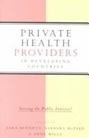 Private health providers in developing countries
