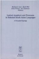 Lexical anaphors and pronouns in selected South Asian languages