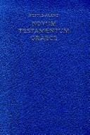 Bibelausgaben, Novum Testamentum Graece, m. Wörterbuch