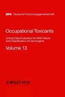 Occupational toxicants