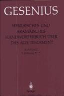 Hebräisches und Aramäisches Handwörterbuch über das Alte Testament