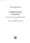 Collaborazione alla poesia