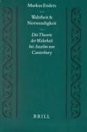 Wahrheit und Notwendigkeit