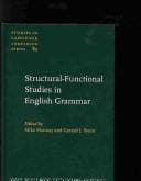 Structural-functional studies in English grammar