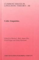 Celtic Linguistics/Ieithyddiaeth Geltaidd: Readings in the Brythonic Languages Festschrift for T. Arwyn Watkins (Amsterdam Studies in the Theory and History ... IV: Current Issues in Linguistic Theory)