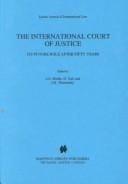 The International Court of Justice