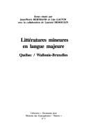 Littératures mineures en langue majeure