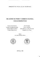 Relaciones de poder y comercio colonial