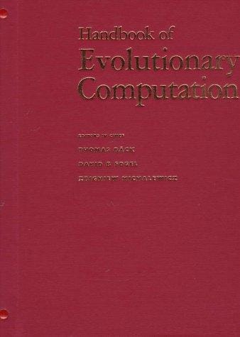 Handbook of evolutionary computation