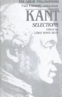 Kant Selections