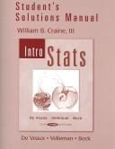 Student's Solution Manual Introduction to Statistics